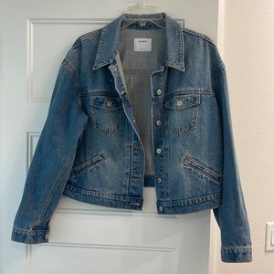 Never Worn Old Navy Jean Jack Cropped Medium Wash Perfect Condition